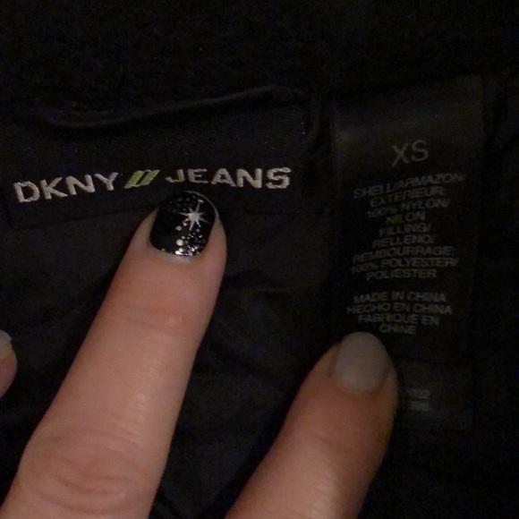 DKNY Jeans Vest Black XS - Picture 4 of 4
